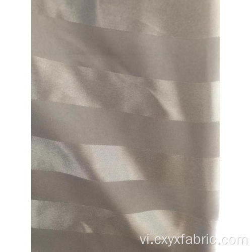 100% polyester satin vải sọc dobby